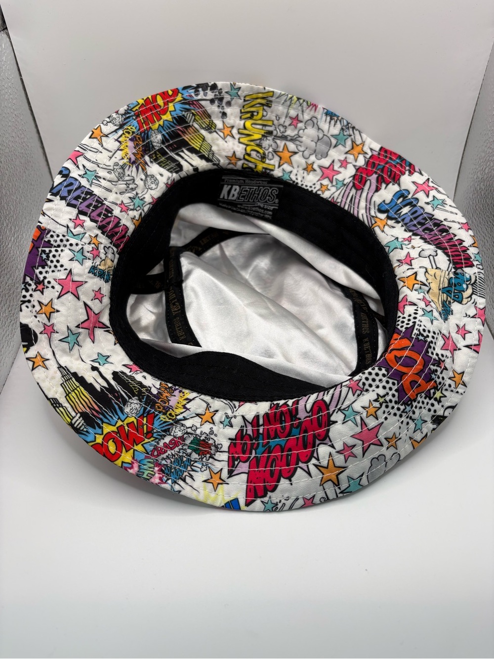 KBETHOS Comic Book Pop Art POW BAM BOOM Graphic Bucket Hat One Size - Picture 4 of 4